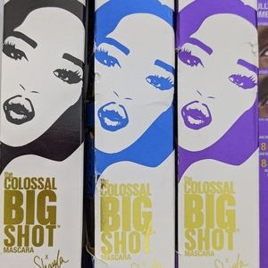 3x Maybelline The Colossal Big Shot mascara